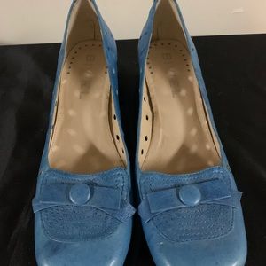 Anthropologie Beviel Chunky Heal Size 9.5